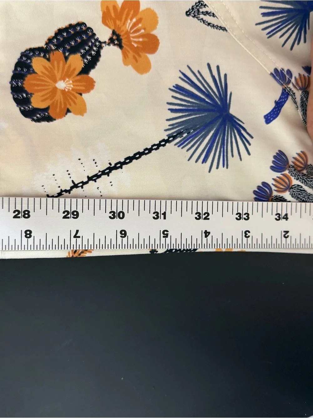 The North Face Men’s XL Short Sleeve Button-Up Desert Print Cotton Shirt